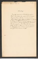 k.k. naturhistorisches Hofmuseum, Intendanzakten 1885-1896 (Hauer), Aktenzahl Z.173/1892, Seite 3